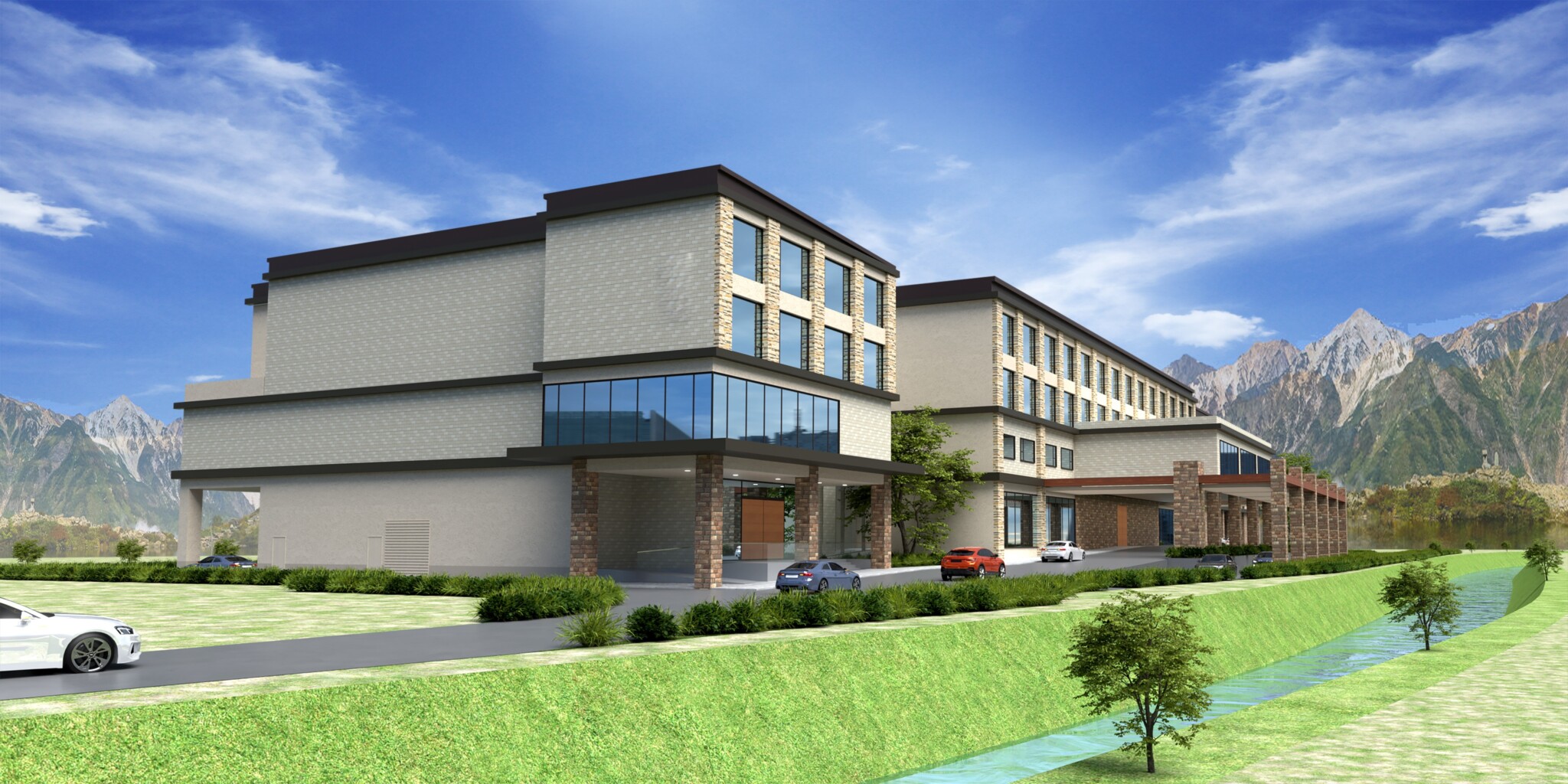 北安曇郡白馬村　第２０期　　（仮称）新築ホテル白馬駅前第２プロジェクト